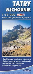 Picture of Mapa Tatry Wschodnie 1:15 000 WZKart