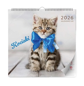 Obrazek Kalendarz kociaki lux 2026