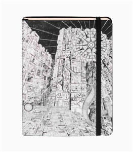 Obrazek Notes Miasto A5 kratka