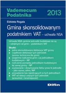 Obrazek Gmina skonsolidowanym podatnikiem VAT Uchwała NSA