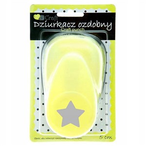 Obrazek Dziurkacz ozdobny Gwiazda 5cm