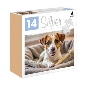 Obrazek PUZZLE 12 EL. SILVER PIEs