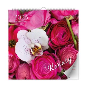 Picture of Kalendarz kwiaty lux 2026