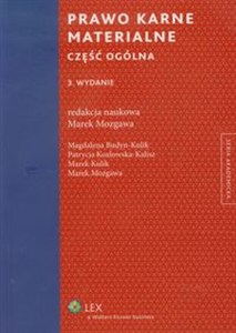 Obrazek Prawo karne materialne Część ogólna