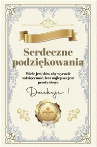 Obrazek Karnet Podziękowania