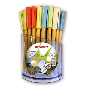 Obrazek Długopis Bamboo BP-102 mix (30szt) PENMATE