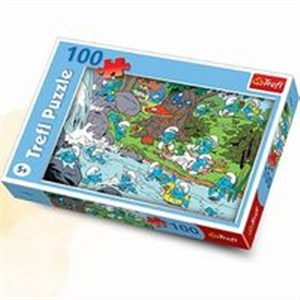 Picture of Smerfy Puzzle 100 Nad rzeką