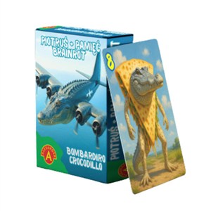 Obrazek Piotruś Brainrot Bombardiro Crocodillo