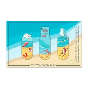 Obrazek Zakładki magnetyczne - Na plaży