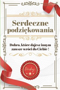 Obrazek Karnet Podziękowania