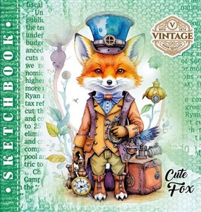 Obrazek Szkicownik 200x200/36K 100g/m2 lisek FRESH