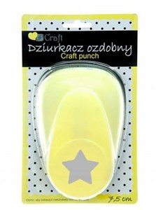 Obrazek Dziurkacz ozdobny Gwiazda 7,5cm