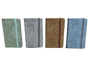 Picture of Notes z gumką Kwiaty MIX