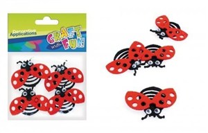 Picture of Ozdoba dekoracyjna filc biedronki