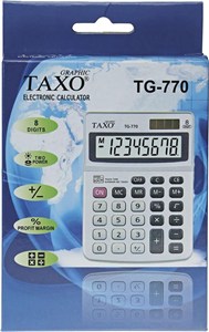 Picture of Kalkulator na biurko TG-770 srebrny