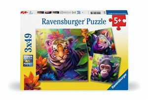 Picture of Puzzle 3x49 Jungle Babies
