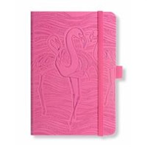 Picture of Notes Ivory A6 Flaming Różowy kratka