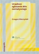 Urzędowe o... - Grzegorz Wierczyński -  foreign books in polish 