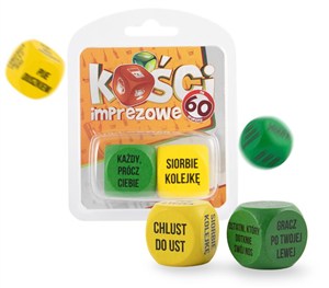 Obrazek Kości Imprezowe na 60 urodziny