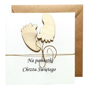 Picture of Kartka Chrzest Święty