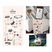 Polska książka : Naklejki o...