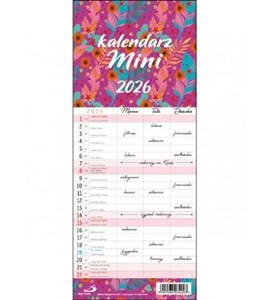 Obrazek Kalendarz 2026 ścienny rodzinny mini