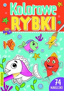 Obrazek Kolorowe rybki Kolorowanka