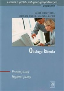 Picture of Obsługa klienta Prawo pracy Higiena pracy Podręcznik Liceum o profilu usługowo-gospodarczym