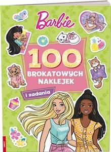 Obrazek Barbie 100 Brokatowych naklejek