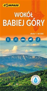 Obrazek Wokół Babiej Góry laminowana mapa turystyczna 1:60 000