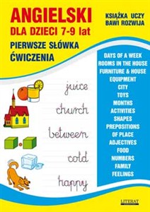 Obrazek Angielski dla dzieci 7-9 lat Pierwsze słówka, ćwiczenia