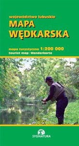 Obrazek Mapa wędkarska Województwo lubuskie mapa turystyczna 1:200 000