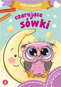 Obrazek Czarujące sówki. Maluszkowe malowanie