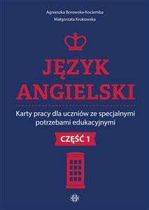 Obrazek Język angielski Karty pracy dla uczniów ze specjalnymi potrzebami edukacyjnymi. Część 1