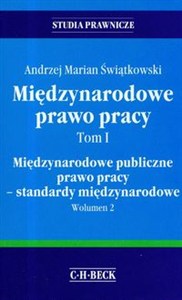 Picture of Międzynarodowe prawo pracy Tom 1