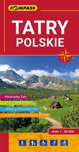 Obrazek Tatry Polskie mapa turystyczna 1:30 000