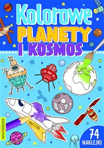 Picture of Kolorowe planety i kosmos