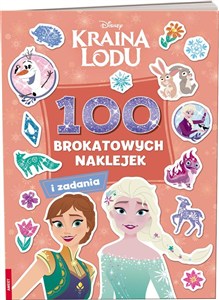 Obrazek Kraina Lodu 100 Brokatowych naklejek