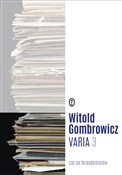 Varia Tom ... - Witold Gombrowicz - Ksiegarnia w UK