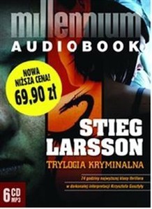 Obrazek [Audiobook] Millennium Trylogia Millennium Mężczyźni, którzy nienawidzą kobiet, Dziewczyna, która igrała z ogniem, Zamek z piasku, który runął