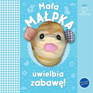 Obrazek Mała małpka uwielbia zabawę