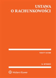 Picture of Ustawa o rachunkowości