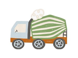 Picture of Serwetki Betoniarka 16x13cm 20szt