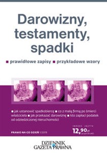 Obrazek Darowizny testamenty spadki