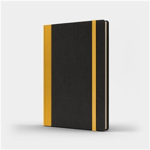 Obrazek Notatnik like U Pro M+ kropki czarny/żółty