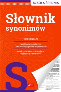 Obrazek Słownik synonimów Szkoła średnia 10000 haseł