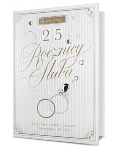 Obrazek Karnet B6 Rocznica ślubu HM200-1707