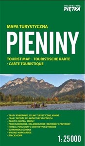 Obrazek Pieniny 1:25 000 mapa turysyczna PIĘTKA