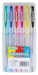 Picture of Długopisy brakatowe 6 kolorów