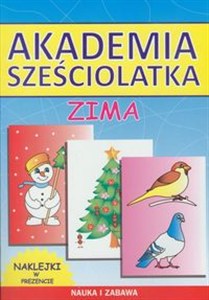 Obrazek Akademia sześciolatka Zima Nauka i zabawa